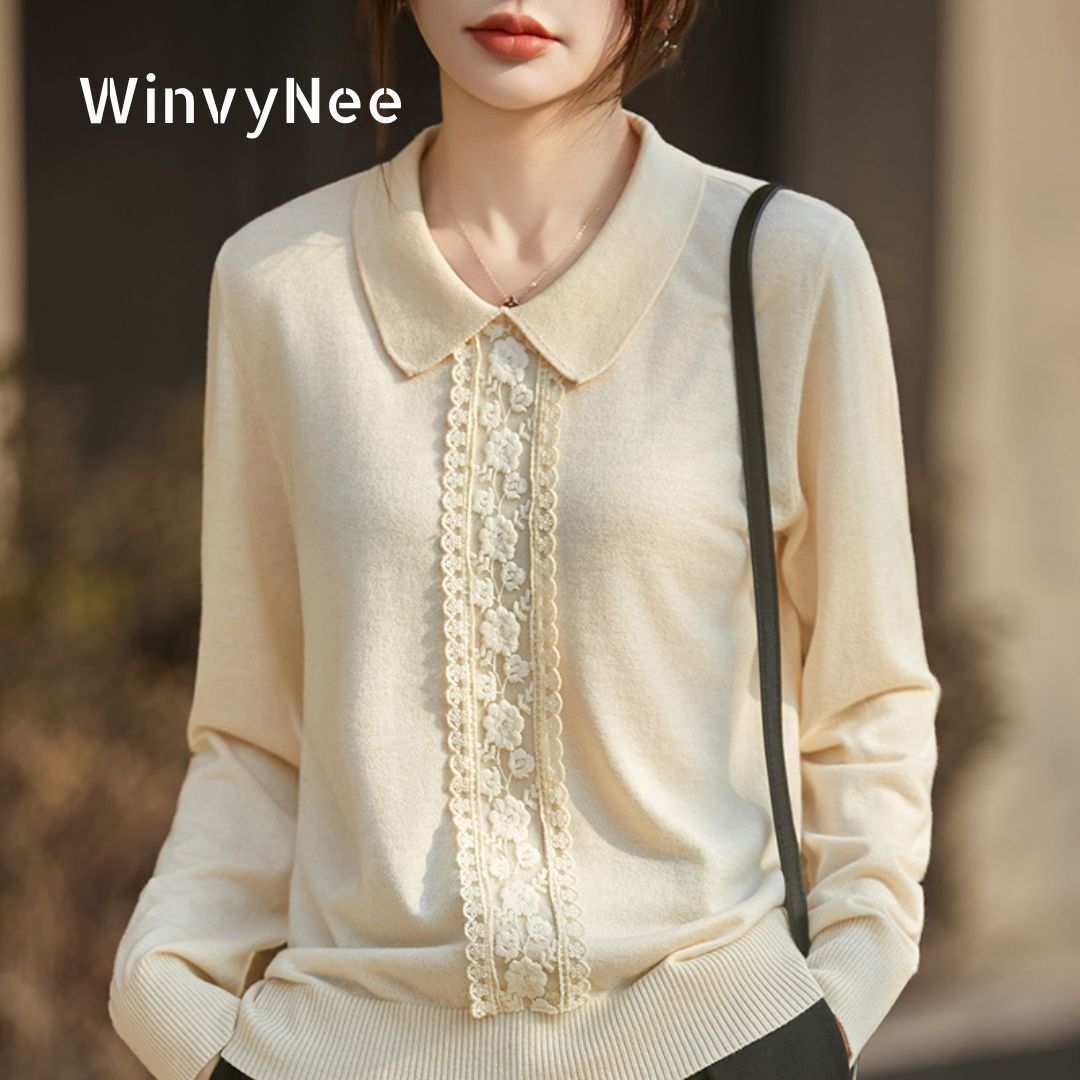 Women'S Formal Evening Wear Tops - WinvyNee Women's Spring Fine Wool Knitted
