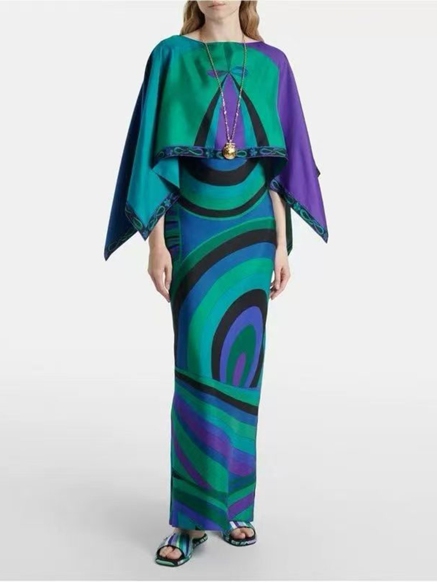 VGH Light Blue Abstract Print  - đánh giá và giá Formal Women'S Wear