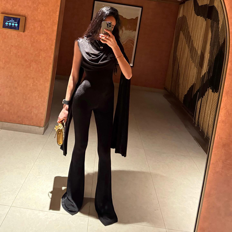 Black Women Jumpsuit Sexy Slee - đánh giá và giá Women'S Formal Jumpsuit Evening Wear