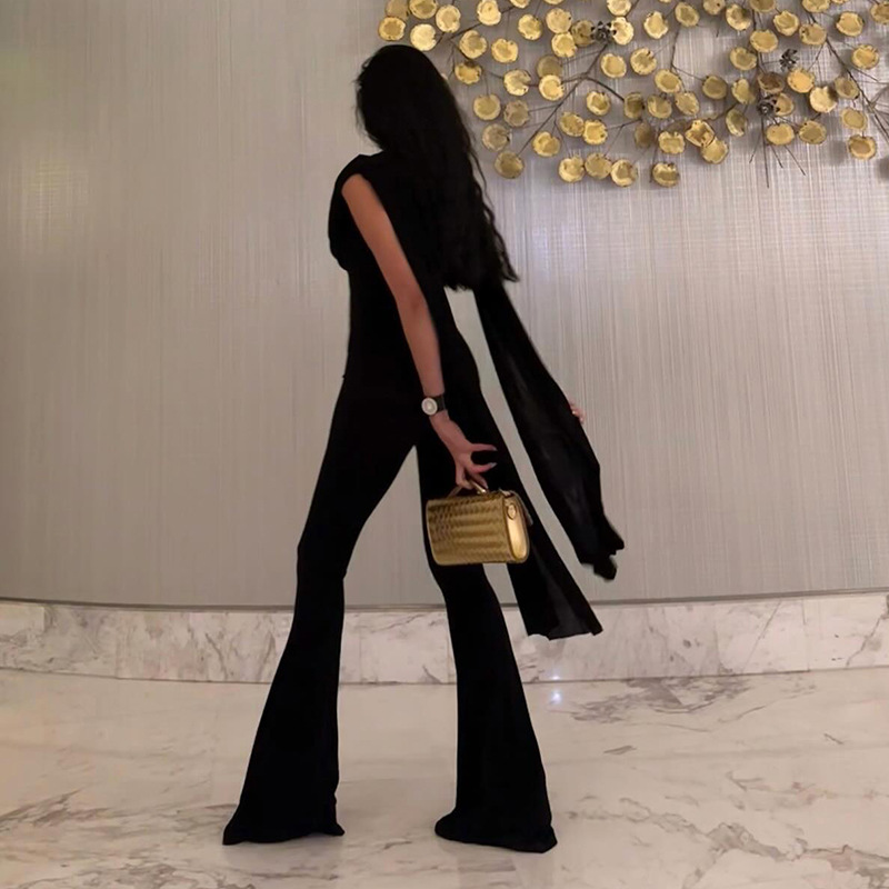 Black Women Jumpsuit Sexy Slee - đánh giá và giá Women'S Formal Jumpsuit Evening Wear