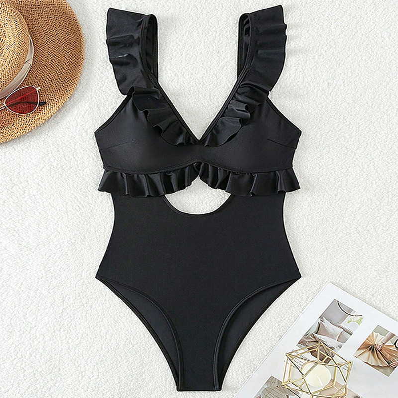 Cikini-One Piece Swimsuit for  - đánh giá và giá Monochrome Suit Set