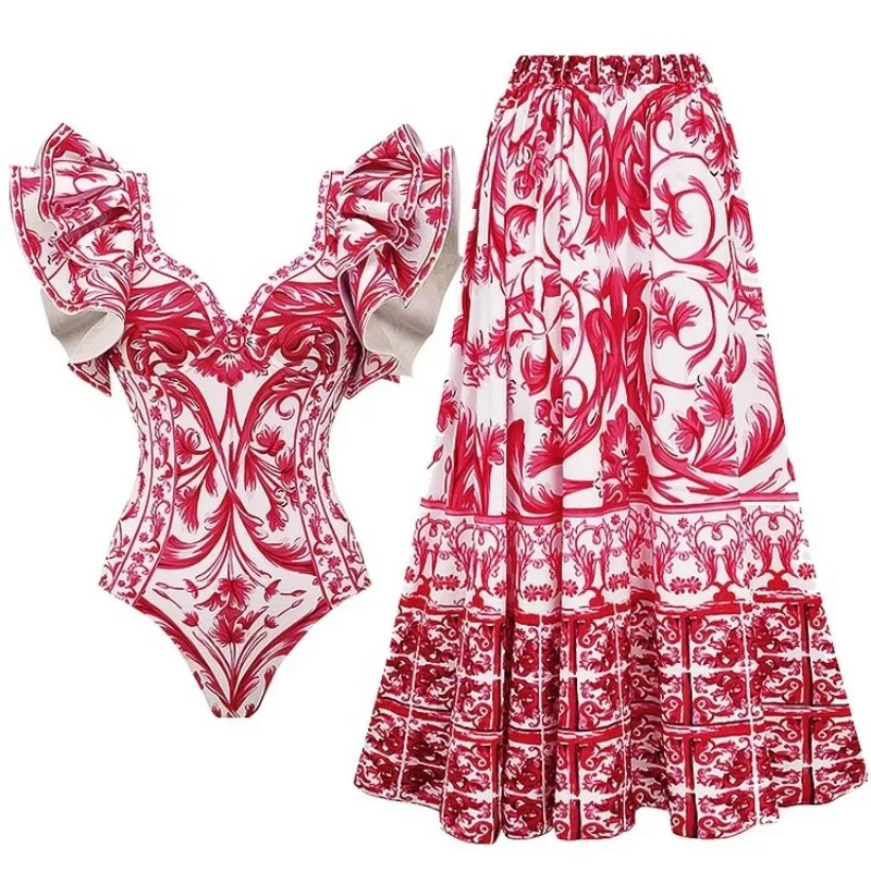 SMVP 2026 New Printed One Piec - đánh giá và giá Monochrome Suit Set