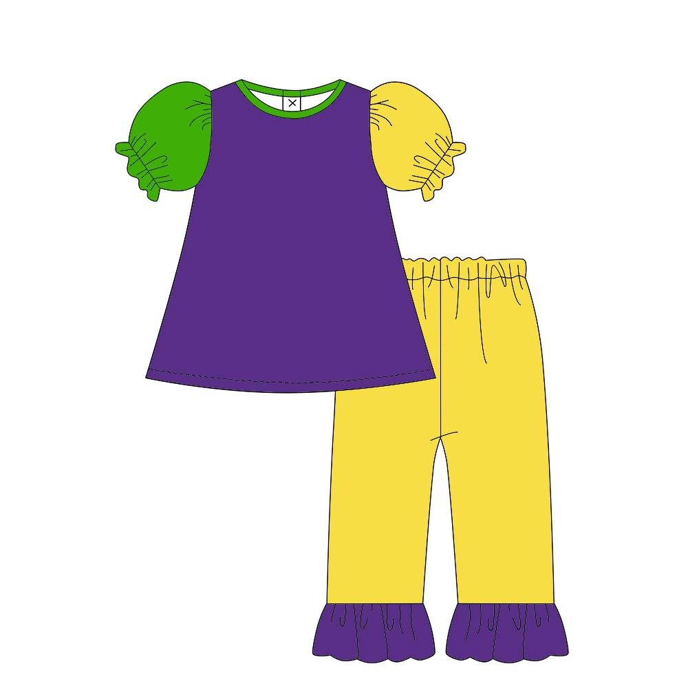 Mardi Gras New boutique childr - đánh giá và giá Monochrome Suit Set