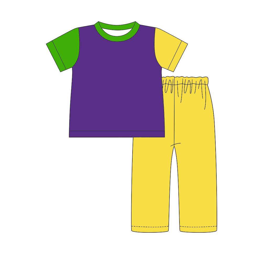 Mardi Gras New boutique childr - đánh giá và giá Monochrome Suit Set