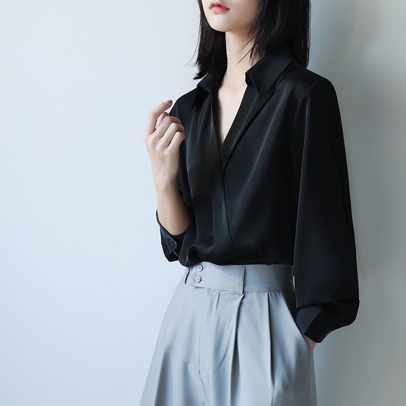 Gidyq Women Black Chiffon Shir - đánh giá và giá Women'S Formal Wear Blouse