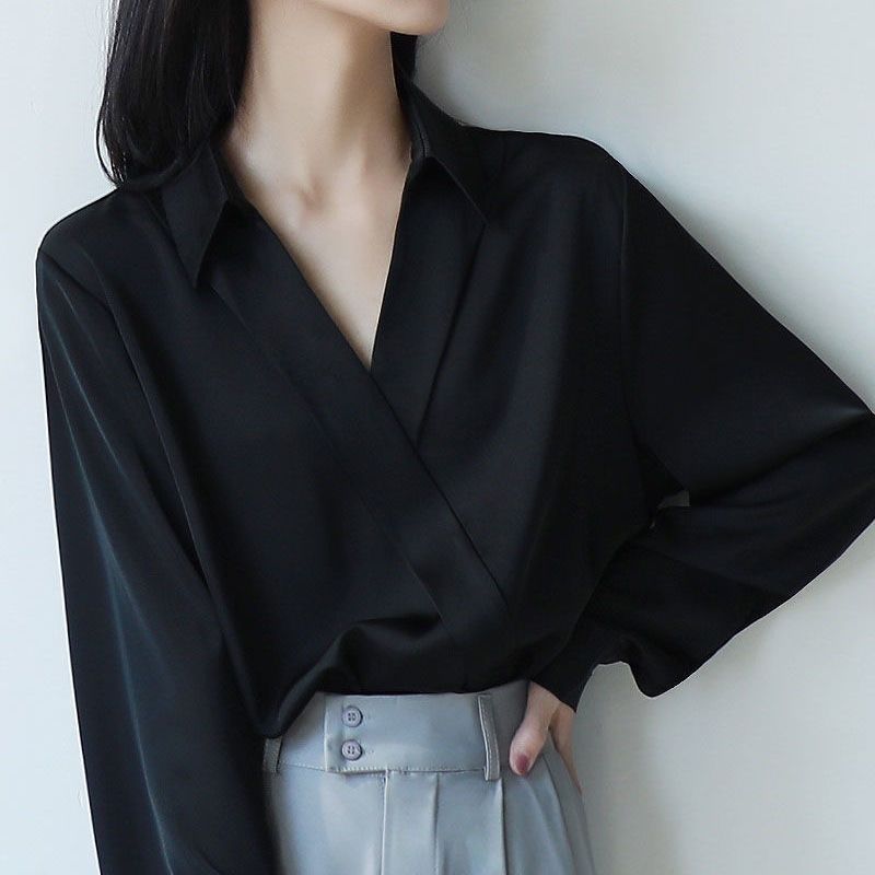 Gidyq Women Black Chiffon Shir - đánh giá và giá Women'S Formal Wear Blouse