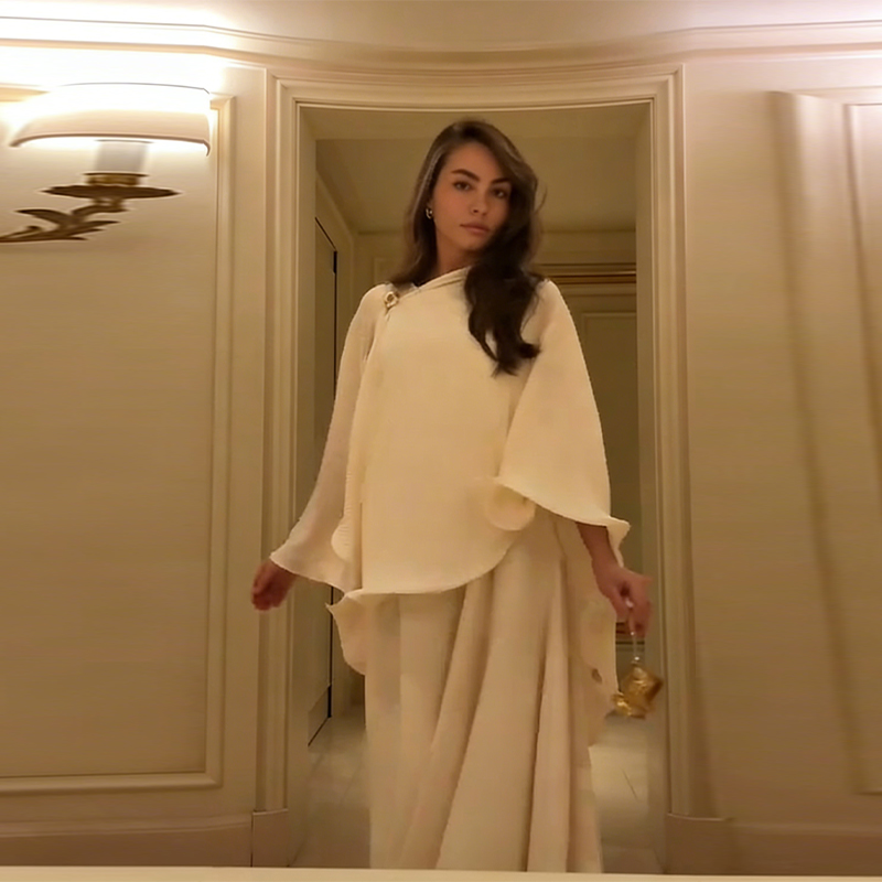 Romantic Graceful Shawl Dress  - đánh giá và giá Formal Women'S Wear