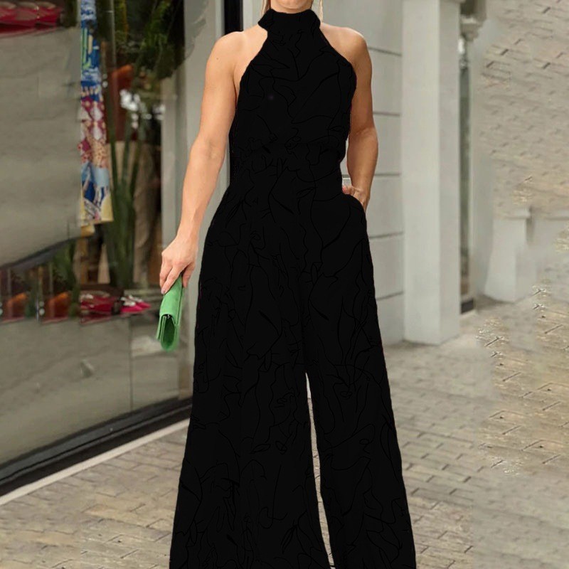 Women's Halter Jumpsuit Wide L - đánh giá và giá Women'S Formal Jumpsuit Evening Wear