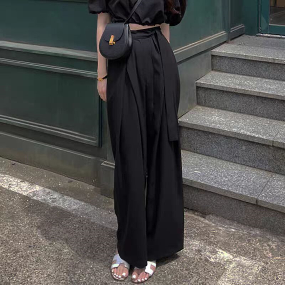 Women Fashion Wide Leg Trouser - đánh giá và giá Women Formal Wear Korean