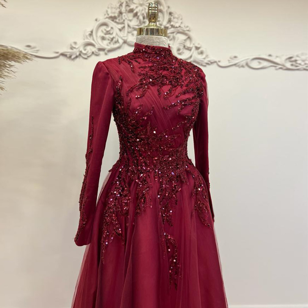 Beads Ankle Length A Line Prom - đánh giá và giá Women Formal Wear For Party