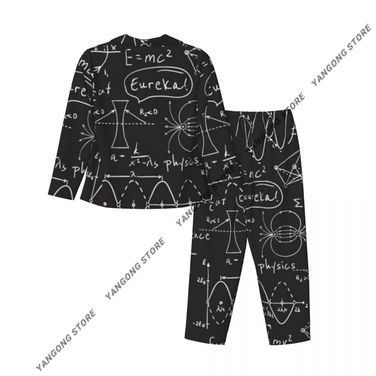 Women Sleepwear Pajamas Scienc - đánh giá và giá Monochrome Suit Set