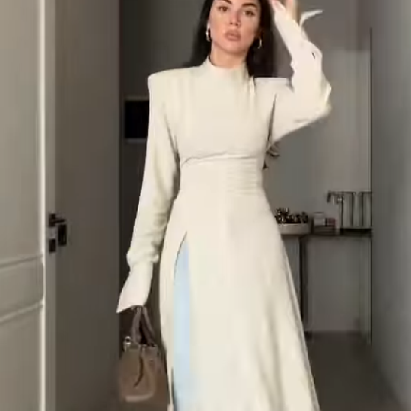 Women's Elegant High Neck Long - đánh giá và giá Women'S Formal Evening Wear Tops