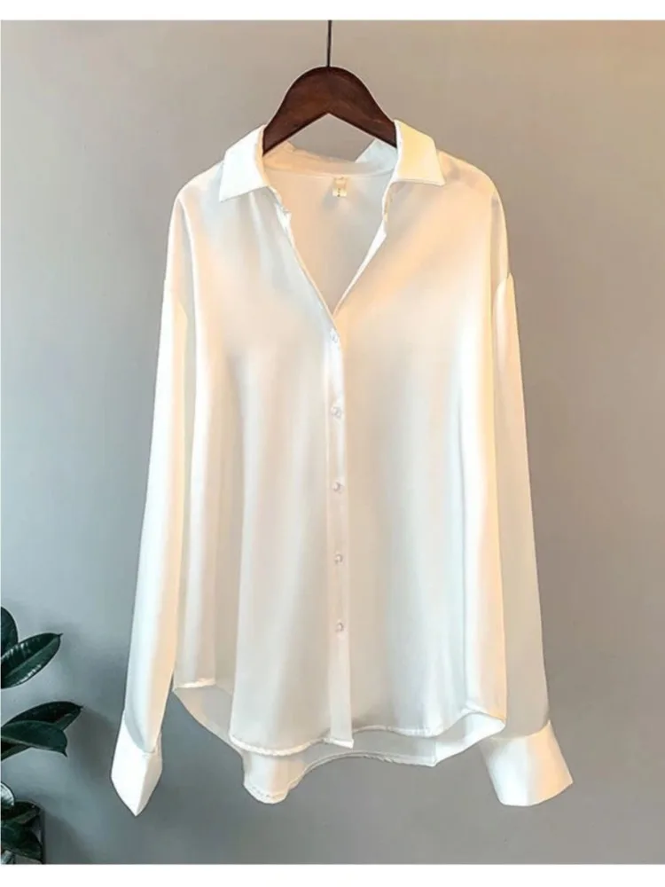 Plus Size Casual Women Silk Sh - đánh giá và giá Women'S Formal Wear Blouse