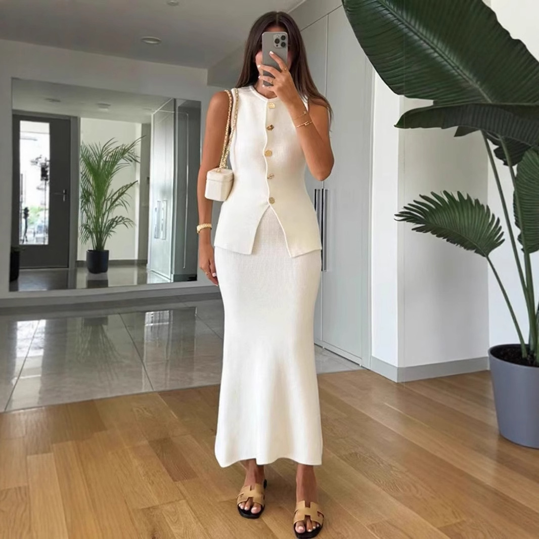 Round-neck Single-breasted Sle - đánh giá và giá Formal Women'S Wear