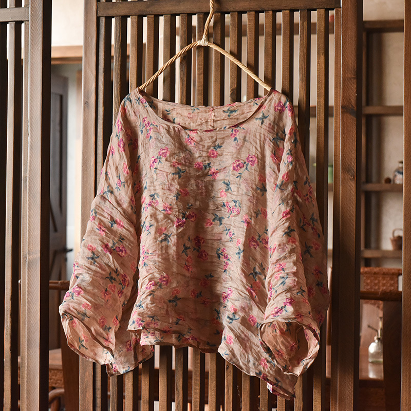 Women Oversize Vintage Ramie O - đánh giá và giá Women'S Formal Wear Blouse