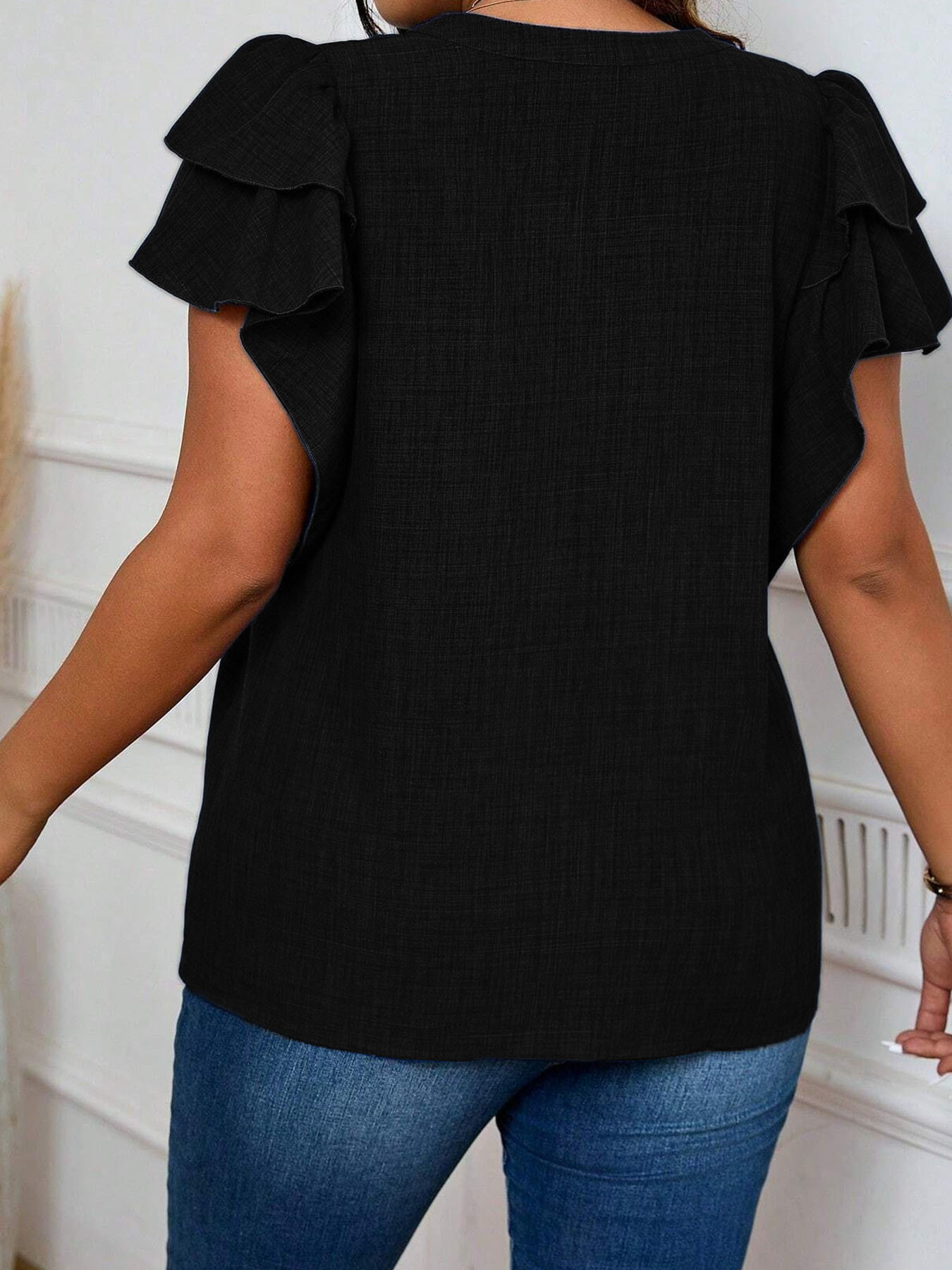 Women's Plus-Size Elegant Tier - đánh giá và giá Women'S Formal Wear Blouse