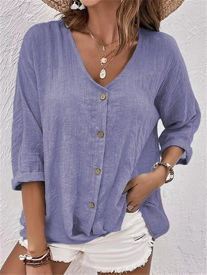 Elegant Buttons Solid Blouse S - đánh giá và giá Women'S Formal Wear Blouse
