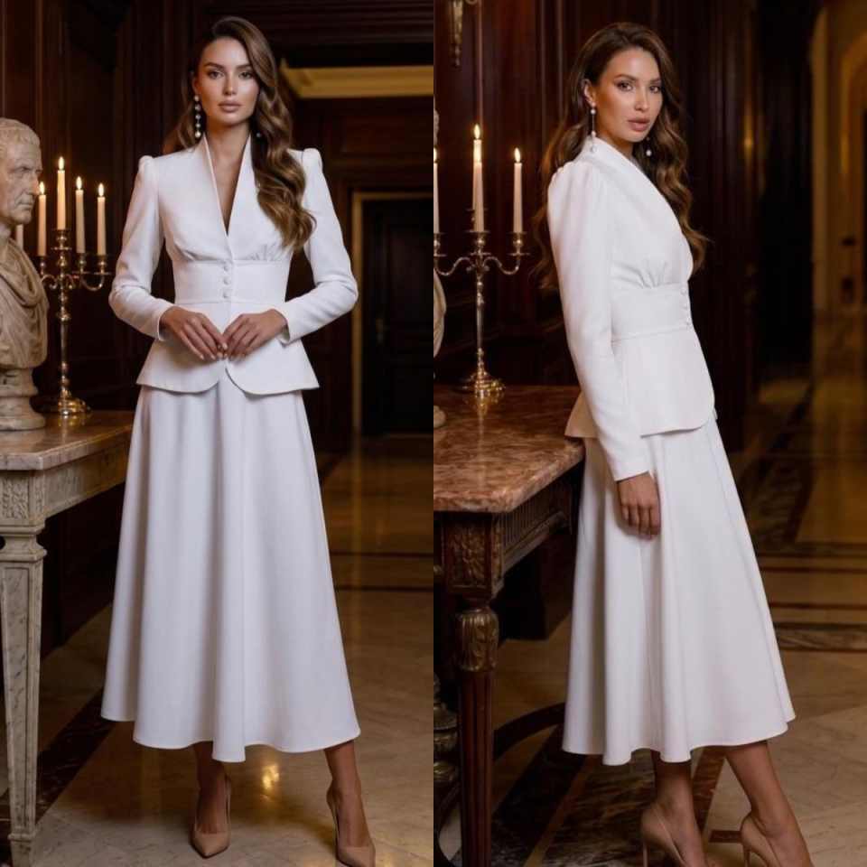 Elegant Two Piece Women Suit S - đánh giá và giá Women Formal Wear Business