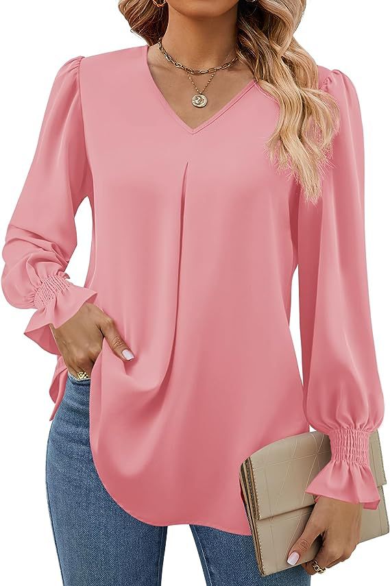 Women's Long Sleeve Shirt Spri - đánh giá và giá Women'S Formal Wear Blouse