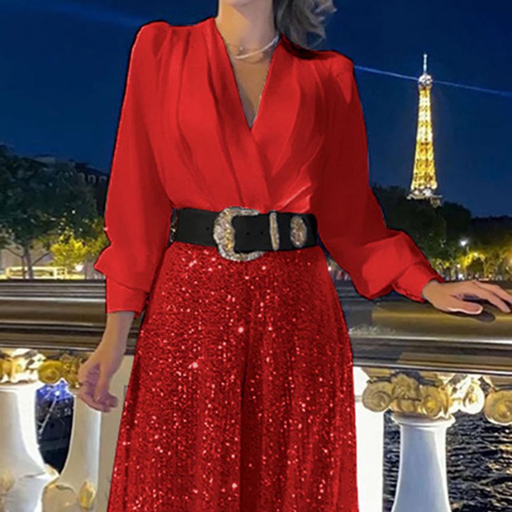 Wide-leg Jumpsuit Lady Evening - đánh giá và giá Women'S Formal Jumpsuit Evening Wear