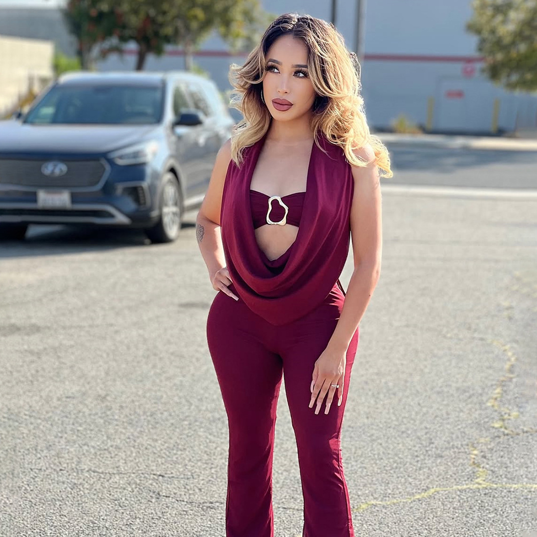 Black Women Jumpsuit 2 Pieces  - đánh giá và giá Women'S Formal Jumpsuit Evening Wear