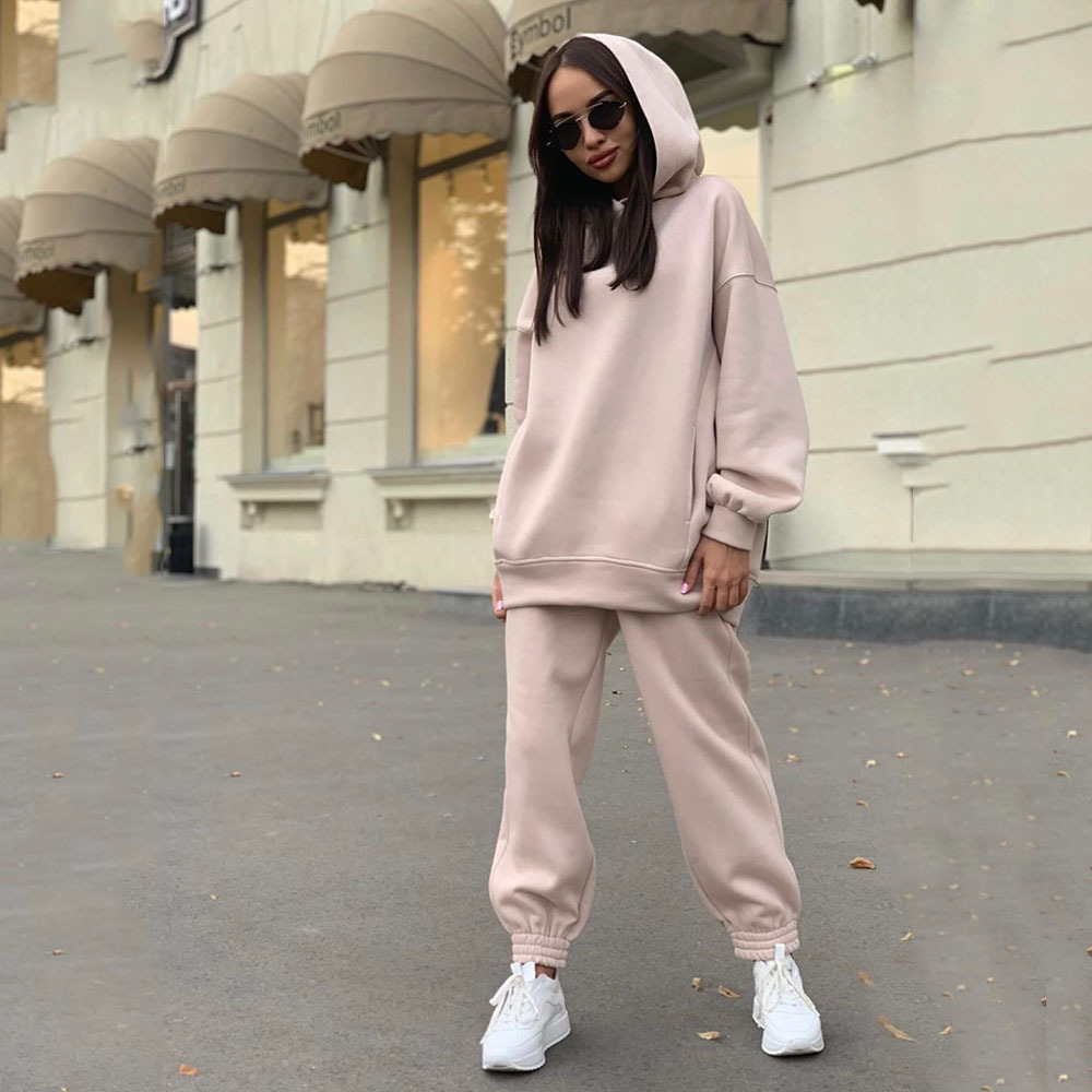 Monochrome Hooded Hoodie Set C - đánh giá và giá Monochrome Suit Set